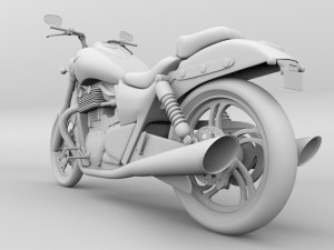 triumph thunderbird 1600 Modèle 3D