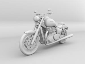 triumph thunderbird 1600 Modèle 3D