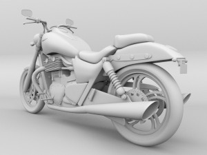 triumph thunderbird 1600 Modèle 3D