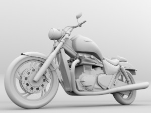 triumph thunderbird 1600 Modèle 3D