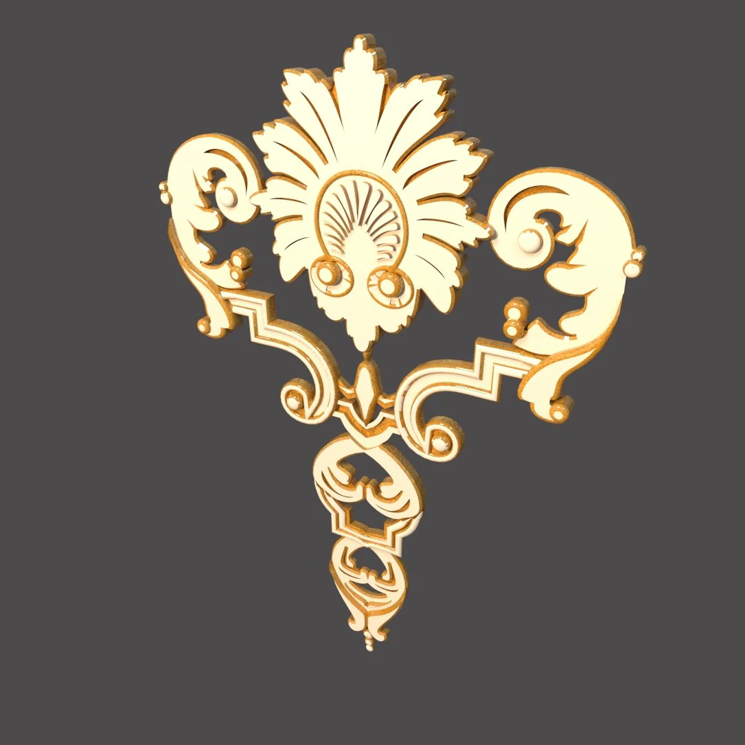 am049-decorative element 3D Model .c4d .max .obj .3ds .fbx .stl .blend