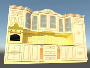 kitchen classik 3D Model
