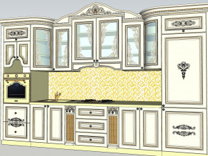 kitchen classik 3Dモデル