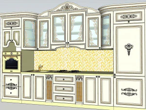 kitchen classik 3D Model