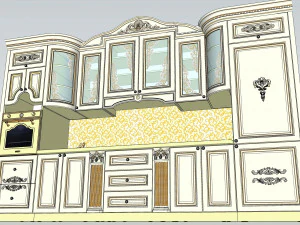 kitchen classik 3D Model