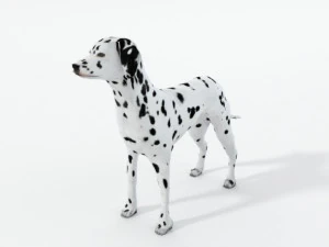 dalmatian 3D Model