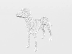 dalmatian 3D Model