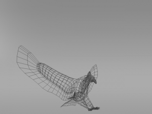 bald eagle Modello 3D