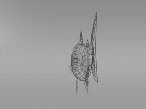 salmon 3Dモデル