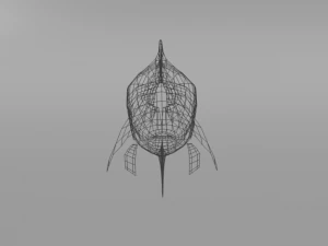 peixinho dourado Modelo 3D