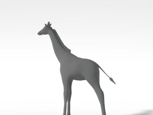 girafa Modelo 3D