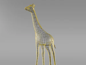 girafa Modelo 3D