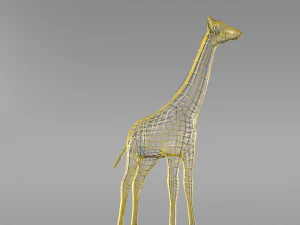 girafa Modelo 3D