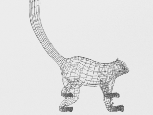 lemur Modelo 3D