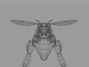 african bee 3D Модель