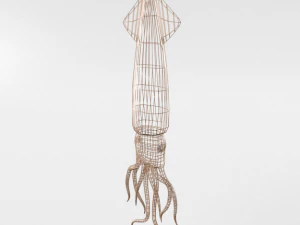 squid 3D Model