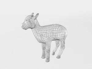 little sheep 3D Model