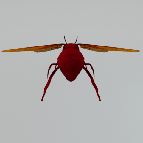 horned ant hormiga culona Modèle 3D .c4d .max .obj .3ds .fbx .stl .blend 