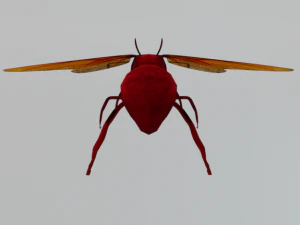 horned ant hormiga culona 3D Model