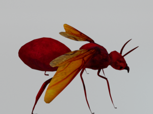 horned ant hormiga culona Modèle 3D