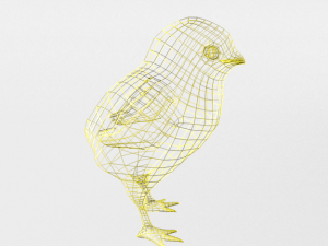 chick 3D Модель