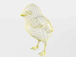chick 3D Модель