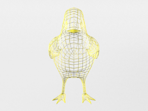 chick 3D Модель