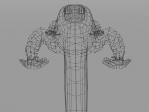 salamander Modello 3D