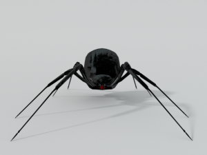 black widow 3D Model