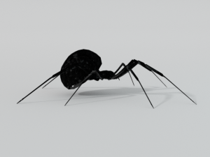 black widow 3D 모델