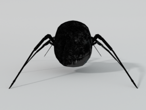 black widow 3D 모델