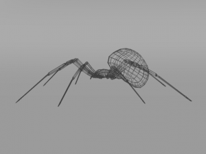 black widow 3D 모델