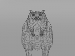 mountain paca - guagua 3D 모델