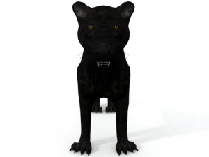 black panther 3D Model