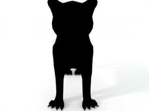 black panther 3D Model