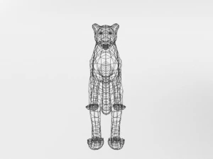 black panther 3D Model