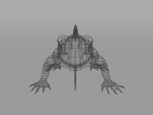 iguana 3D 模型