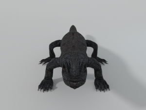 komodo dragon 3D Модель