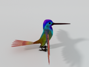hummingbird Modelo 3D