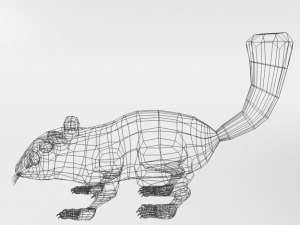 chipmunk Modèle 3D