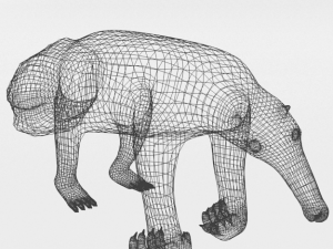 anteater Model 3D