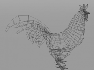 animal animals low poly lowpoly nature fbx gameready realistic bird Modelo 3D