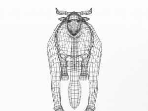 bull mammal 3D Model