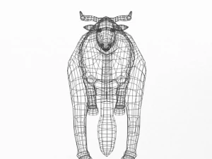 bull mammal 3D Model