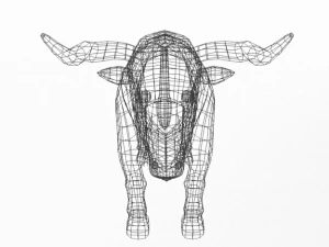 bull mammal 3D Model