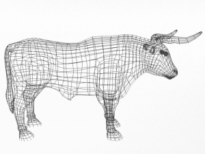 bull mammal 3D Model