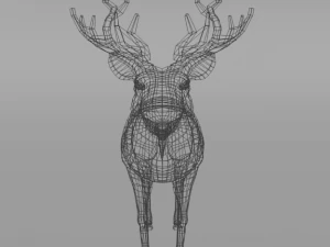 лось 3D Модель
