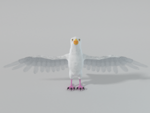 seagull Modèle 3D