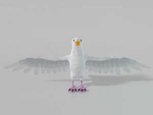 seagull 3D Model