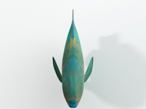 rainbow parrotfish 3D Модель